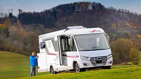 Frontansicht, Carthago Chic C-Line, Wohmobil, Camping