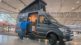 Messehalle, CMT 2026, Campingbus, Redakteur