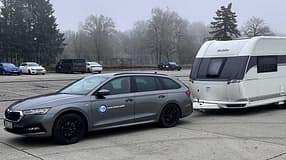 Testfahrzeug, Wohnwagen, Unterboden, Effizienz, Zugkraft, TÜV