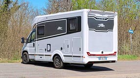 Laika Ecovip Titanio L 2009, Test, Reisemobil, Hinten
