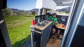 Clever Duo, Van, Reisemobil, Kastenwagen, Sitzgruppe, Küche