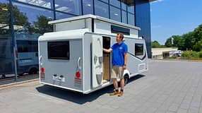 Klappcaravan, Außen