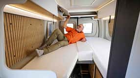 Bett, Ahorn CV 360, Campingbus, Lang, Renault