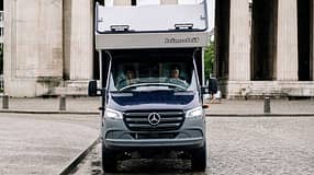 Bimobil LB 365 Wohnmobil Frontansicht mit Mercedes Sprinter Fahrerhaus