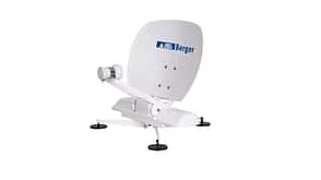 Berger Pathfinder, SAT Anlage Berger Pathfinder faltbare vollautomatische Sat-Anlage