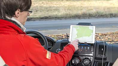 Navigations-Apps Tablet