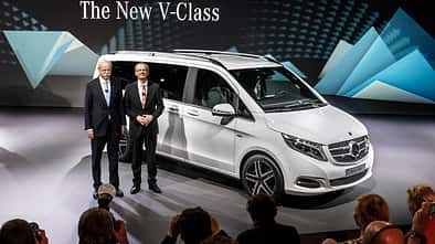Die neue V-Klasse. Weltpremiere 2014, The New V-Class. World Premiere 2014