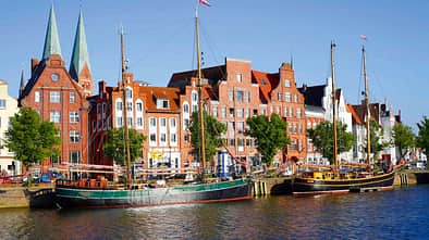 Ehrwürdige Bauten künden noch heute vom Stolz der Hanse.