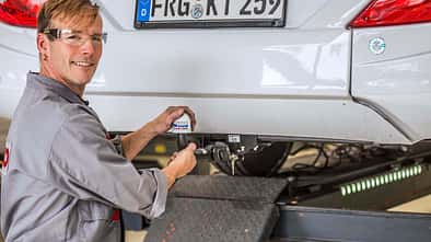 Dank ihres Baukastensystems soll die Anhängekupplung SAWIKO MT054 an viele Reisemobilmodelle passen.