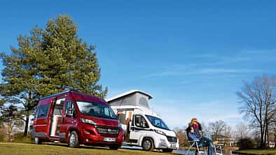 Hymer-Car gegen Westfalia