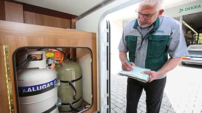 Leser mit Gastankflaschen berichten von PROBLEMEN BEI DER ABNAHME DER GASPRÜFUNG.