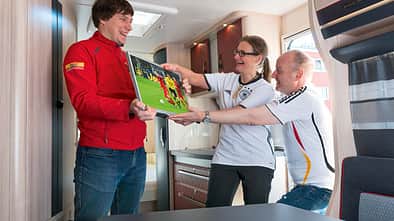 TV unterwegs