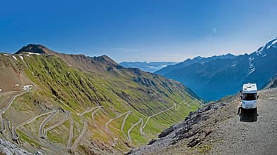 Reise-Service: Alpenpässe