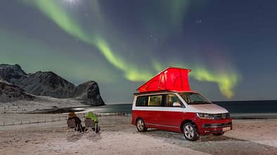 VW California auf den Lofoten
