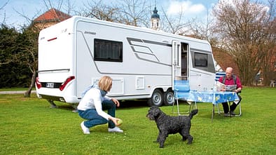 Caravan, Wohnmobil, Supertest, Eriba Nova Eriba Nova S 620 Seitenansicht