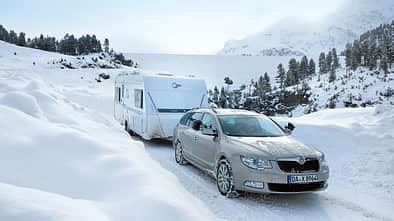 Winterreifentest im Kühtal