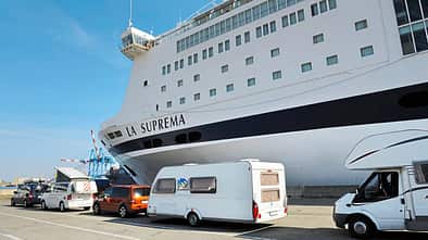 Hafen La Suprema von GNV Wohnmobil