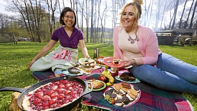 Auf dem Grill kann man nicht nur deftiges Fleisch grillen, sondern auch leckere Süßspeisen.