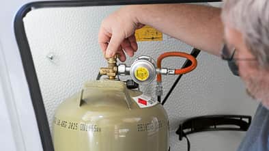 Gasflaschenhahn