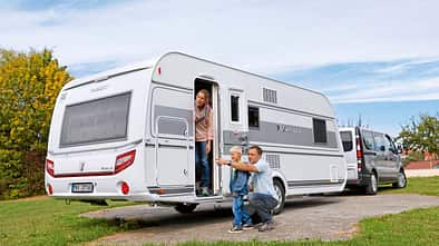 Starker Zugwagen nötig für Tabbert Vivaldi 560 DM