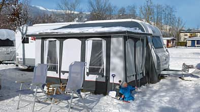 Thema des Monats: Wintercamping