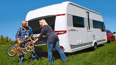 Hobby Premium 560 CFE - Rückansicht