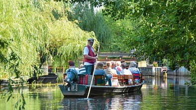 Das Unesco-Biosphärenreservat Spreewald zwischen Berlin und Dresden