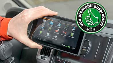 Zubehör ausprobiert Naviceiver display