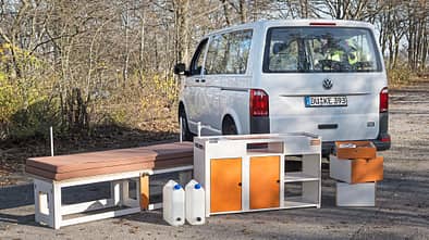 Module von Fluchtfahrzeug