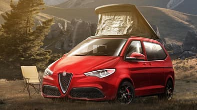 Alfa Romeo als Camper - Designstudie
