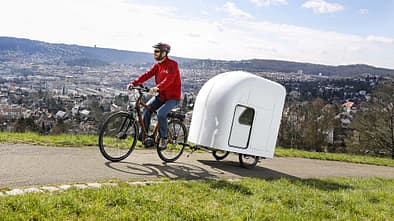 Fahrrad-Caravan