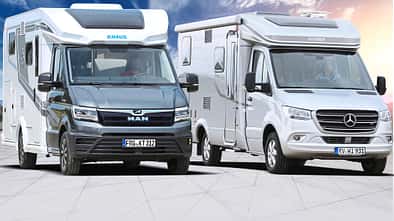 Vergleich Hymer MLT Knaus Van TI