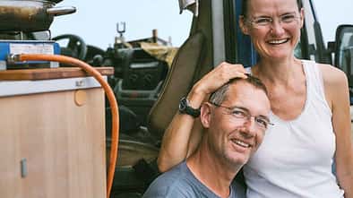 Mobile Menschen im Hymercar 323