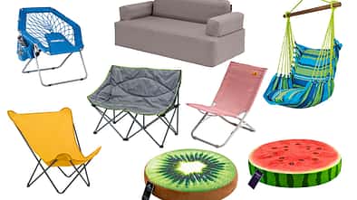 Camping-Sitzgelegenheiten