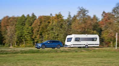 Zugwagen-Test Volvo V90 - Titel