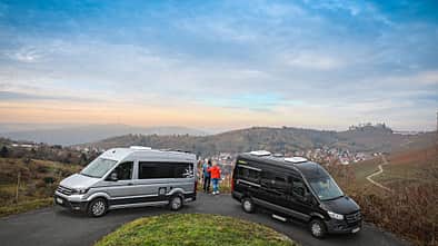 Vergleichstest Hymer-Car Grand Canyon S und Westfalia Sven Hedin