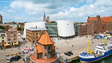 Ozeaneum am Stralsunder Hafen