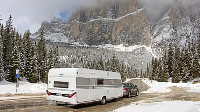 Wintercamping-Test Eriba Living 561