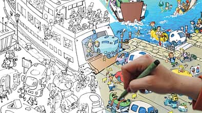 pro Ausmalbilder Teaser