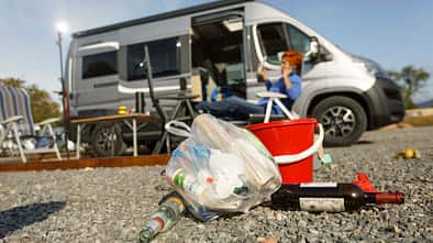 Verhalten auf dem Stellplatz