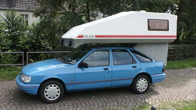 Ford Sierra (1992) mit Absetzkabine 