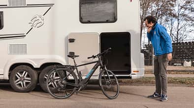 Fahrrad-Transport im Reisemobil