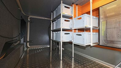 Ladungssicherung, Campingmobile Ladungssicherung