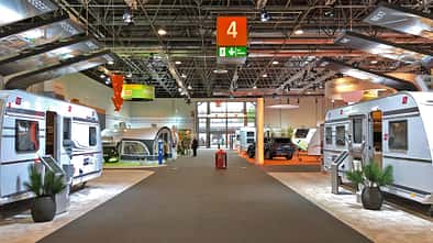 Messe-Rundgang Caravan Salon 