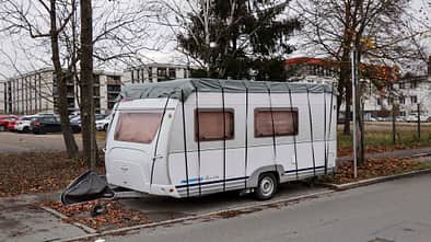Winter-Abstellplätze Caravan