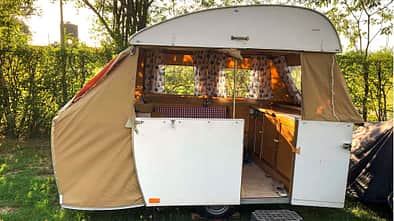 Leser-Mobil Klapp-Caravan Dethleffs