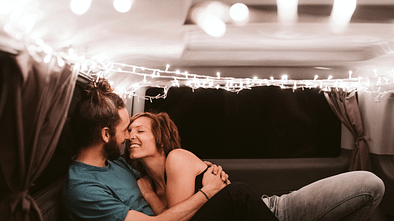 Gemütlichkeit im Caravan