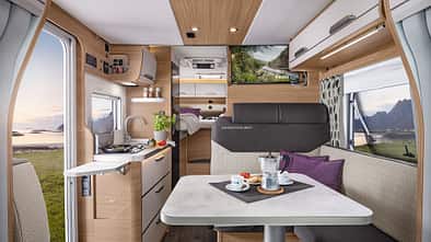Teilintegrierter Knaus Van Wave 640