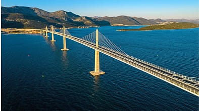 Pelješac-Brücke in Kroatien