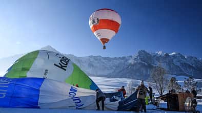 Kaiserwinkl Oesterreich Ballon f